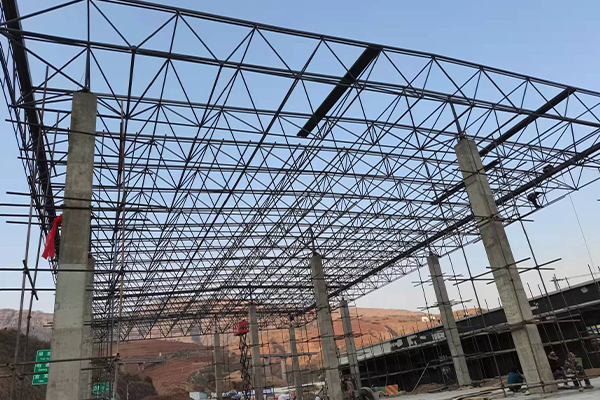 通辽钢结构网架图片
