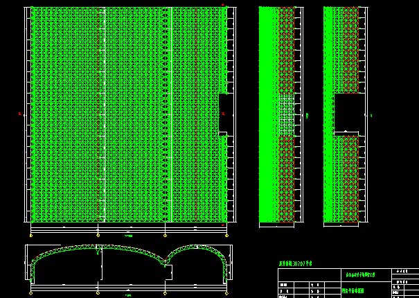 通辽驻马店确山县白云山料场网架